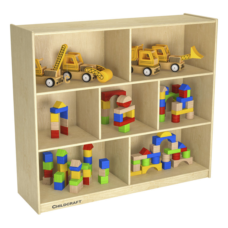 Childcraft 7 Compartment Shelving Unit with Caster Wayfair Canada